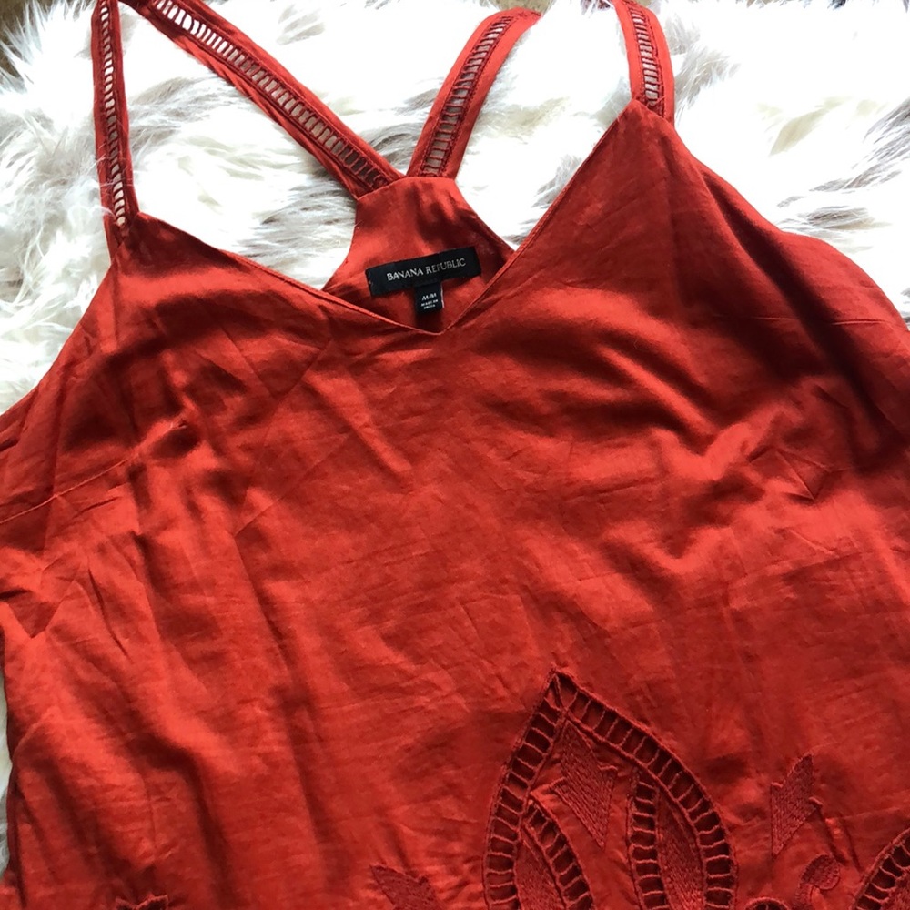 Banana Republic sleeveless blouse